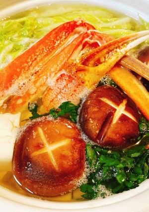 簡単♡〆の雑炊までおいしいカニしゃぶ鍋-レシピのメイン写真