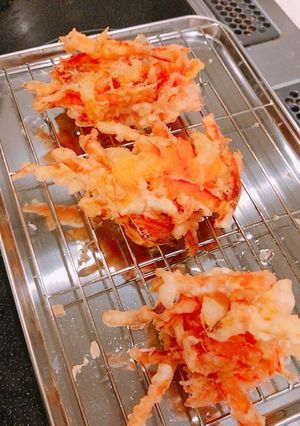 彩り綺麗！甘くて旨い、パプリカのかき揚げ-レシピのメイン写真