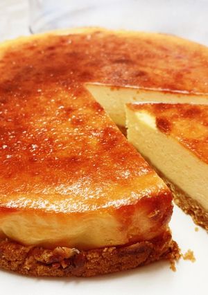 ベイクドチーズケーキ-レシピのメイン写真
