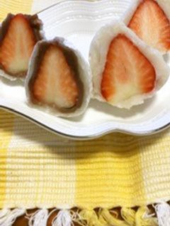 イチゴ大福-レシピのメイン写真