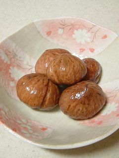 栗の渋皮煮-レシピのメイン写真