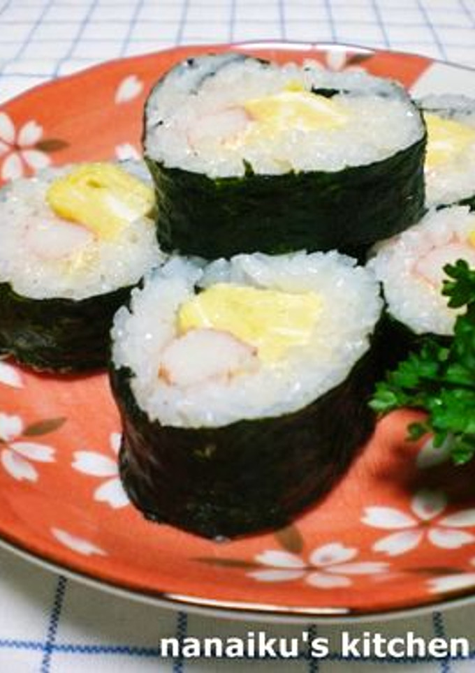 だし巻き＆カニかまの明太マヨ巻き-レシピのメイン写真