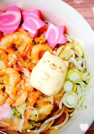 ♡蕎麦・うどん・ラーメンに可愛いなると♡-レシピのメイン写真