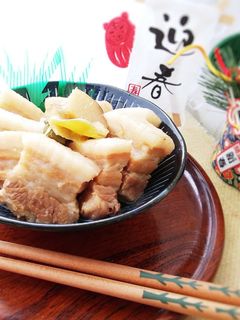 *豚の角煮*圧力鍋-レシピのメイン写真