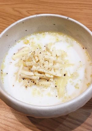 大豆のミルク和風スープ-レシピのメイン写真