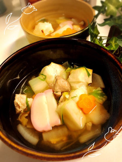 我が家のお雑煮(⑉• •⑉)♡-レシピのメイン写真