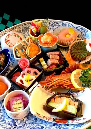 withコロナ　おせち盛り付け　大皿３-レシピのメイン写真