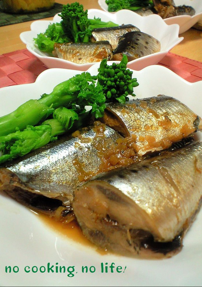 秋刀魚の黒酢おろし生姜煮-レシピのメイン写真