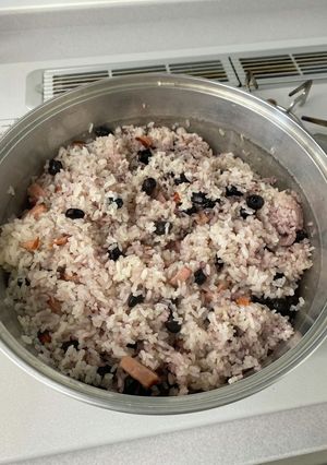 黒豆おこわ-レシピのメイン写真