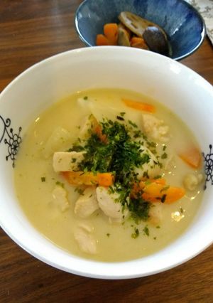 うちのこっくり白味噌雑煮　覚書-レシピのメイン写真