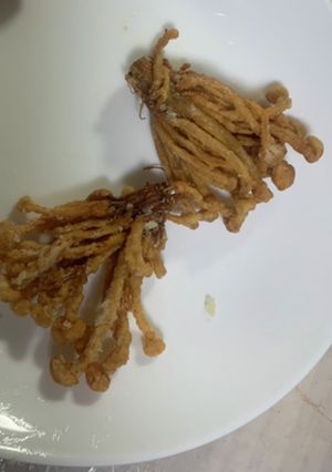 パパさん創作！えのき茸のカリカリ揚げ-レシピのメイン写真