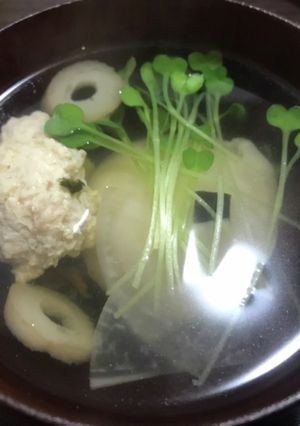 簡単京風雑煮-レシピのメイン写真