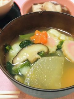 お正月にお雑煮・具沢山お吸い物・簡単-レシピのメイン写真