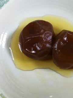 15 梅酒の梅の梅ジュースで煮梅-レシピのメイン写真