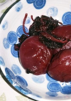 11　普通の梅干し-レシピのメイン写真