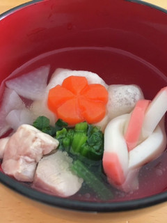 白だしで料亭風★簡単お雑煮-レシピのメイン写真