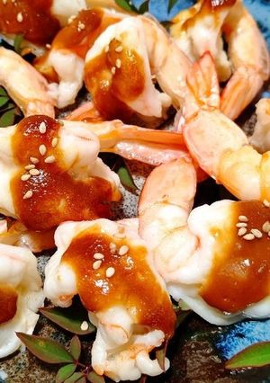 おせち⏹️海老のマヨ味噌焼き(10分)-レシピのメイン写真