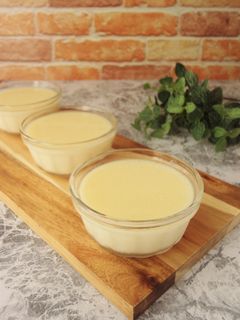 電子レンジ★豆腐プリンのみりんソースかけ-レシピのメイン写真