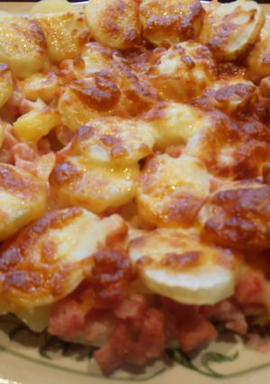 ハムとじゃがいものチーズ焼き-レシピのメイン写真