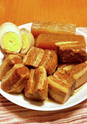 圧力鍋なし、旨み広がる柔らか角煮-レシピのメイン写真