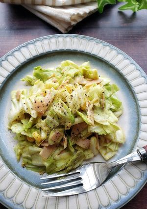 作り置きに！キャベツのカレーマヨサラダ-レシピのメイン写真