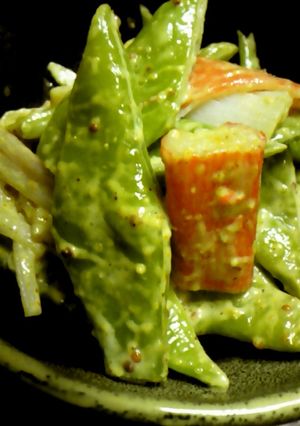 簡単モロッコ豆のｶﾚｰｻﾗﾀﾞ♪♪-レシピのメイン写真
