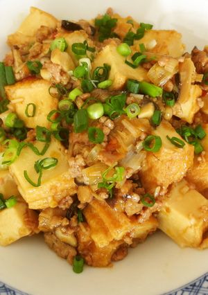 きのこ入り麻婆豆腐-レシピのメイン写真