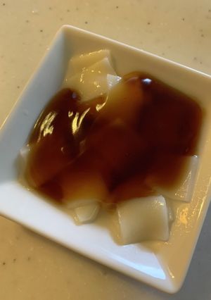 レンジで簡単みたらし団子ならぬみたらし餅-レシピのメイン写真