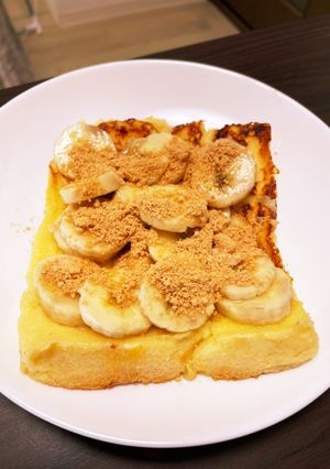 バナナきな粉フレンチトースト-レシピのメイン写真