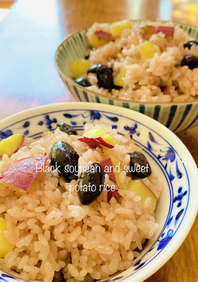 #おせち #アレンジ 黒豆を使ったおこわ-レシピのメイン写真