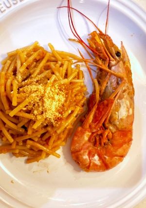 パスタでパエリア-レシピのメイン写真