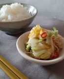 松前漬けで白菜のお漬物♪ご飯にぴったり！