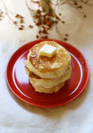 りんご風味のホットケーキ～非常食にも-レシピのメイン写真