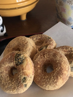 黒豆きな粉☆お豆腐のふわふわドーナツ-レシピのメイン写真