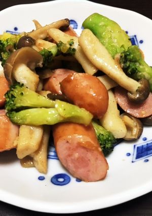 しめじとブロッコリー炒め-レシピのメイン写真