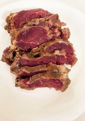 きのう何食べたのローストビーフ煮汁半分-レシピのメイン写真