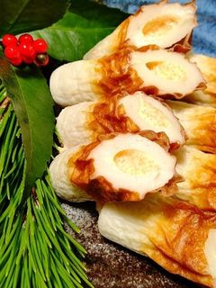 おせち⏹️切り竹ちくわ(辛子明太バター)-レシピのメイン写真