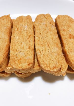 袋で簡単！きな粉のちんすこう風クッキー✩-レシピのメイン写真