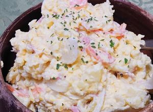 時短で簡単ベーコンエッグポテトサラダ-レシピのメイン写真