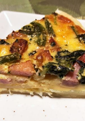 ベーコンと野菜のキッシュが出来ました♪-レシピのメイン写真