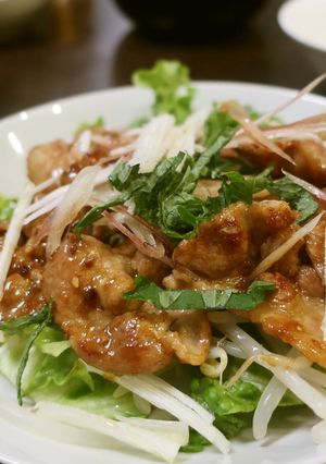 豚の生姜焼き　薬味と野菜たっぷりで-レシピのメイン写真