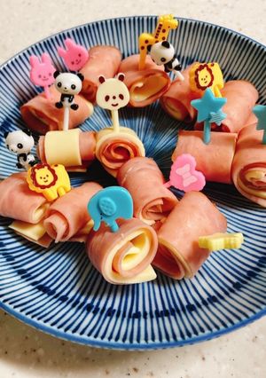 子供が喜ぶ★子供と一緒に作るハムチーズ-レシピのメイン写真