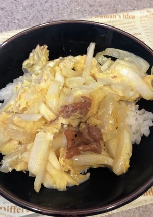 ポリ袋で親子丼-レシピのメイン写真