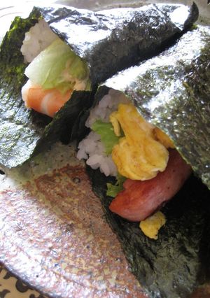 簡単☆スパム卵サラダ☆手巻き寿司-レシピのメイン写真