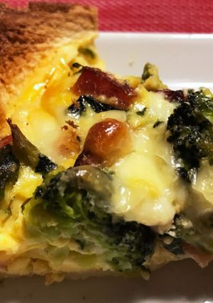 あっさり！美味しい♪食パンキッシュ-レシピのメイン写真