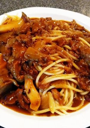 ❤️超簡単❤️牛すじカレーのパスタ❤️-レシピのメイン写真