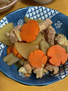 正月雑煮の具材で作った煮物-レシピのメイン写真