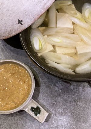 湯豆腐ーおかか味噌ベースー　☆☆-レシピのメイン写真