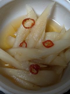 さっぱりゴボウのめんつゆ酢煮☆-レシピのメイン写真