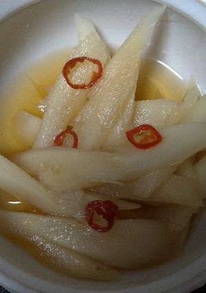 さっぱりゴボウのめんつゆ酢煮☆-レシピのメイン写真